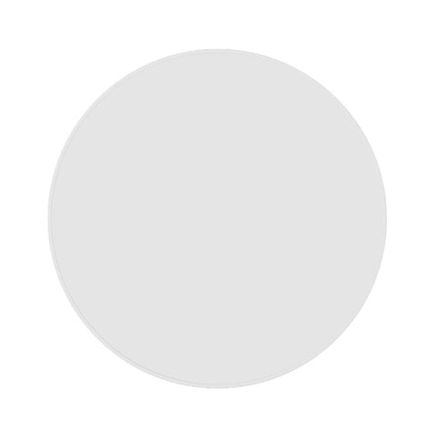 Cecilia White Round Wall Mirror