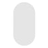Italia Pill White Wall Mirror