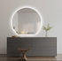 Sol Frameless Crescent Moon Backlit LED Wall Mirror