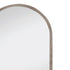 Angeliena Arch Brushed Wood Wall Mirror