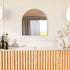 Aiva Arch White Wall Mirror