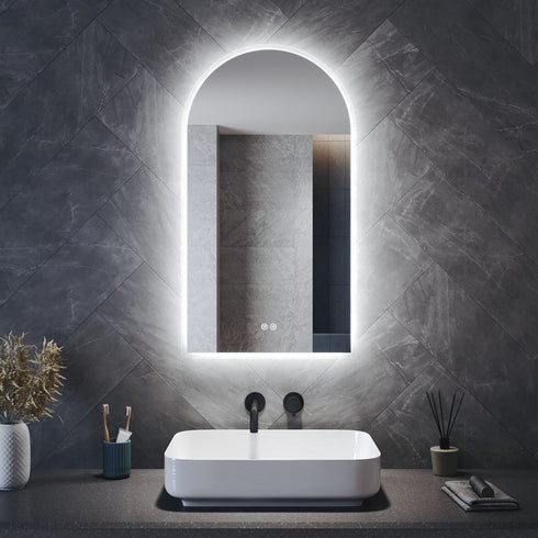 Lois Arched Anti-Fog LED Bathroom Mirror