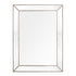 Zeta Antique Silver Beaded Frame Mirror