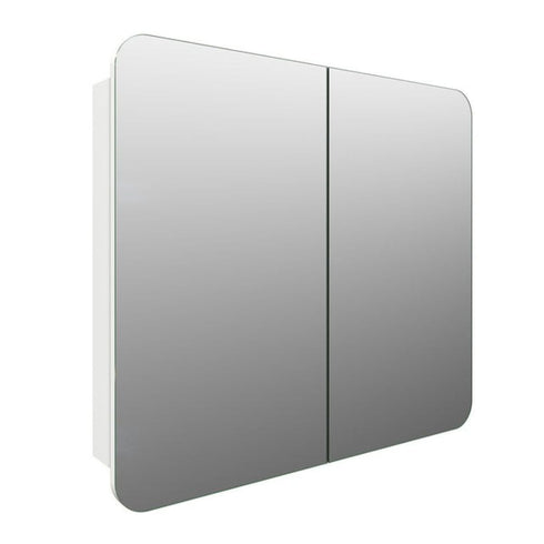 Elijah Frameless Two Door Rectangle Mirror Cabinet