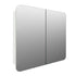 Elijah Frameless Two Door Rectangle Mirror Cabinet