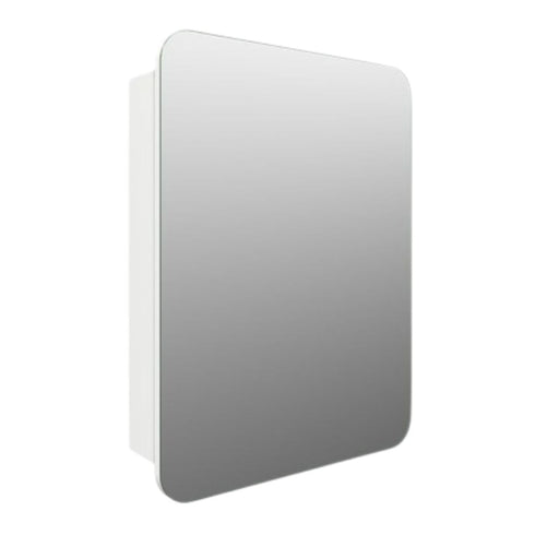 Elijah Frameless Single Door Rectangle Mirror Cabinet