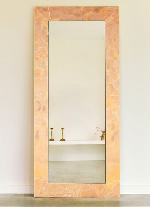 Mallee Large Natural Stone Mirror