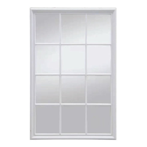 Harvey Matt White Wall Mirror