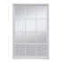 Harvey Matt White Wall Mirror