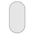 Italia Pill Black Wall Mirror