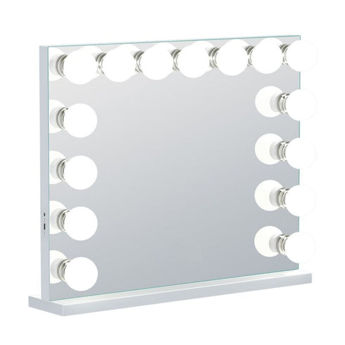 Destinee 15 Dimmable LED Bulbs Hollywood Vanity Mirror Pro Max with Bluetooth Speaker