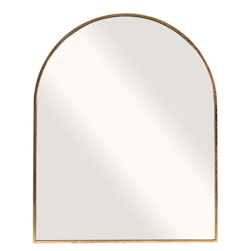 Alvina Arch Gold Wall Mirror