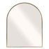 Alvina Arch Gold Wall Mirror