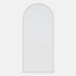 Apsel Arch White Wall Mirror