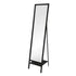 Kosciuszko Black Metal Frame Full Length Floor Mirror - Freestanding Leaner Mirror