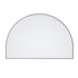 Apsel Arch Brushed Nickel Wall Mirror
