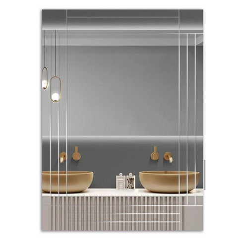 Rita Frameless Wall Mirror