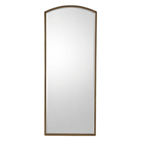 Hirshel Arch Antique Gold Wall Mirror