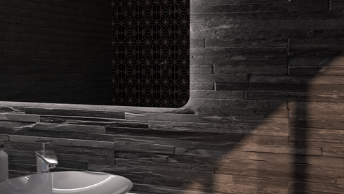 Salvatore Rectangle Antifog 3 Colour LED Backlit Bathroom Mirror With Wave Motion Sensor