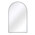 Maelle Arched Full Length Black Wall Mirror - Large Arch Mirror
