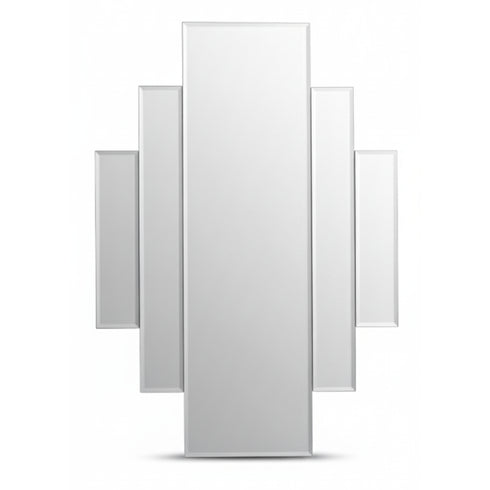 Elowen Art Deco Fan Bevelled Wall Mirror