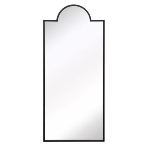 Mylene Outdoor Black Wall Mirror