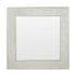 Vaness Square White Wall Mirror
