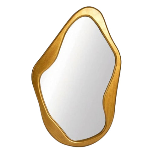 Marlene Gold Organic Decorative Wall Mirror