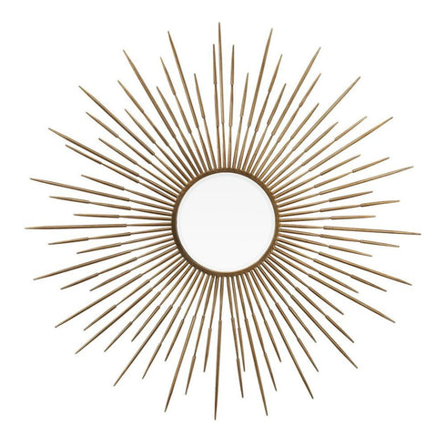 Nova Antique Gold Wall Mirror