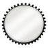 Giorgio Round Black Wall Mirror