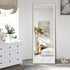 Olegas Full Length White Wall Mirror - Modern Floor Mirror