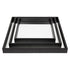 Milos Mirrored Tray Black
