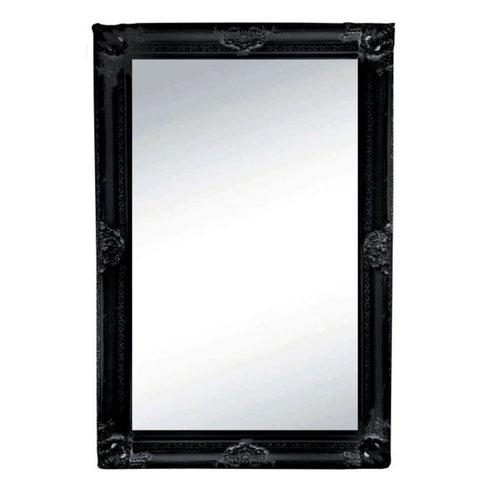 Gabriel Ornate Black Wall Mirror