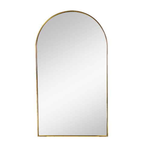 Harper Arch Gold Wall Mirror