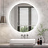 Monique Frameless Anti-Fog Backlit Round Bathroom Mirror with LED
