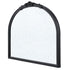 Valen Rose Black Arched Wall Mirror