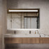 Miller Frameless Frosted Top Strip Frontlit LED Bathroom Mirror