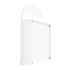 Vienna Arch White Mirror Cabinet