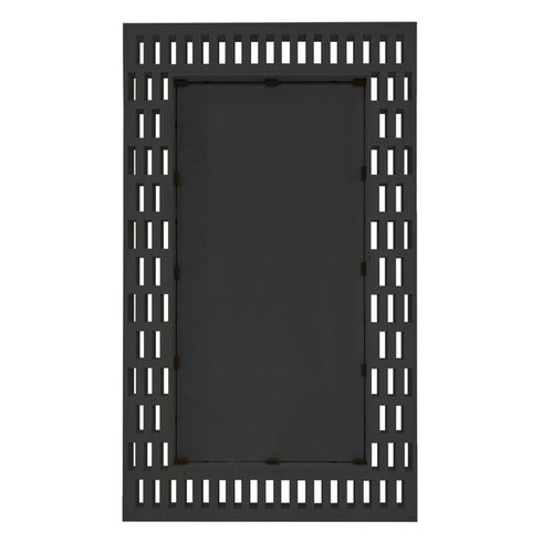 back of Mary Black Floor Mirror