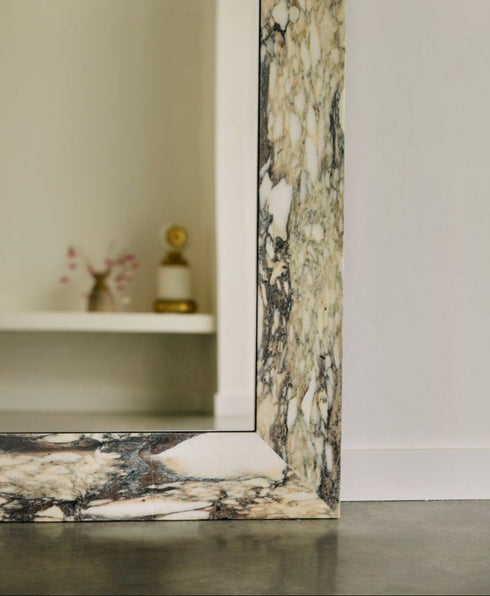 Mallee Large Natural Stone Mirror