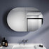 Beth Oval Bathroom Mirror Shaving Cabinet