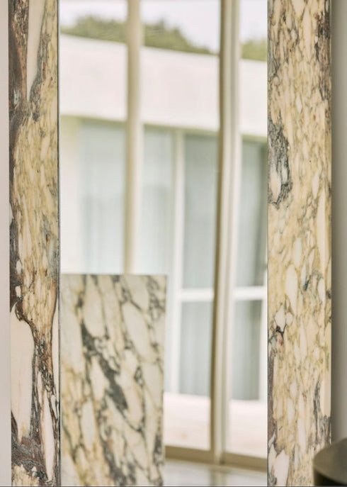 Mallee Large Natural Stone Mirror