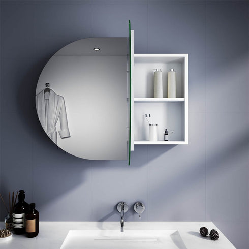 Beth Oval Bathroom Mirror Shaving Cabinet