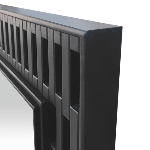 Mary Black Floor Mirror