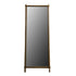 Denise Recycled Pinewood Standing Floor Mirror - Rustic Full Length Adjustable Mirror