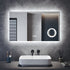 Kaylee 3x Magnification LED Bathroom Mirror with Wall Outlet & Memory Function