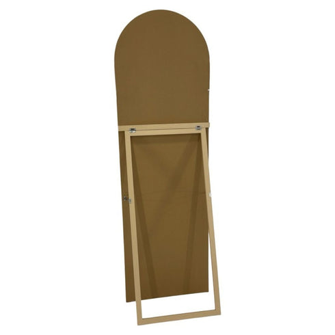 Dimity Gold Arched Standing Mirror