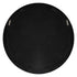 Penny Matte Black Round Wall Mirror