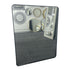Tayla Rounded Edge Black Wall Mirror with curved corners