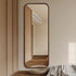 Merimbula Rectangular Walnut Wood Full Length Wall Mirror